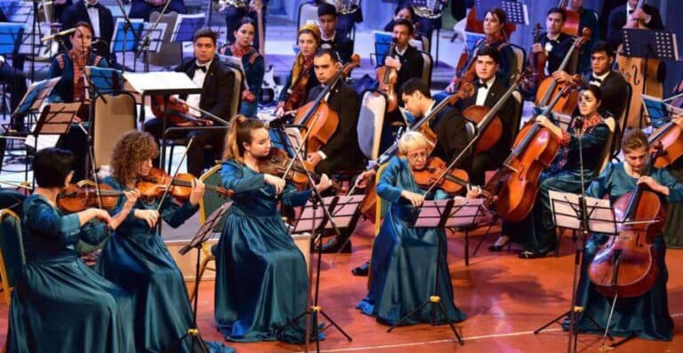 Özbekistan Devlet Filarmoni Orkestrası Sanatçıları “Dünya Müziği” Uluslararası Festivaline Katıldı