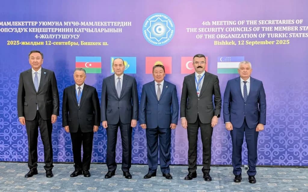 Türk Devletleri Teşkilatı (TDT) Güvenlik Konseyi Sekreterleri Kırgızistan’da Bir Araya Geldiler