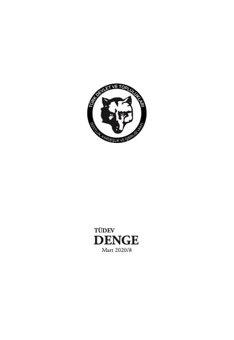 Denge Dergisi Sayı 8 kapak