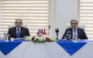 Azerbaycan Cumhuriyeti Başsavcısı Aliyev Yargıtay Cumhuriyet Başsavcısı Şahin’i Ziyaret Etti