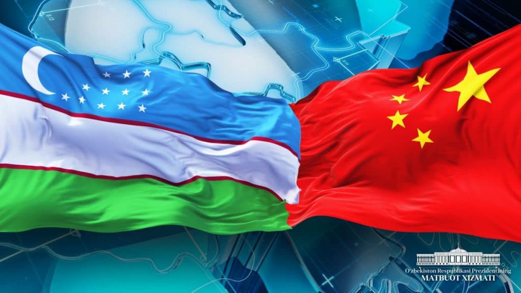 Çin Halk Cumhuriyeti Cumhurbaşkanı Şevket Mirziyoyev’i Diplomatik İlişkilerin Kurulmasının 30. Yıl Dönümü Vesilesiyle Kutladı