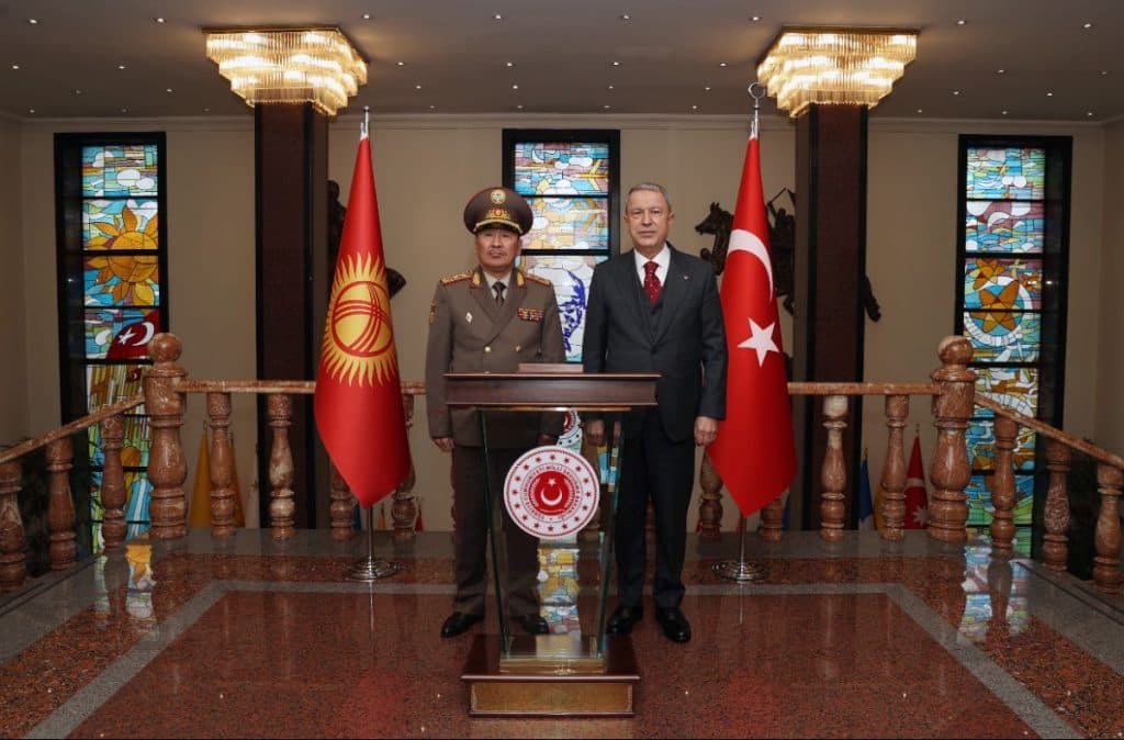Kırgız Cumhuriyeti Savunma Bakanı Baktıbek Bekbolotov’un Türkiye Cumhuriyeti’ne Çalışma Ziyareti
