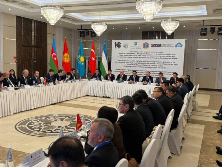 Astana’da Türk Devletlerinin Yargı Sistemleri Arasındaki İşbirliğinin Genişletilmesi Görüşülüyor