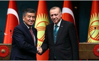 Türkiye ve Kırgızistan Cumhurbaşkanları Görüştü