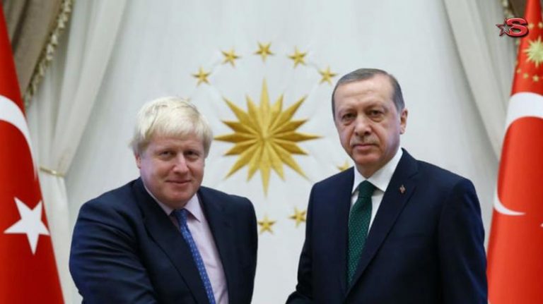 Cumhurbaşkanı Erdoğan, İngiltere Başbakanı Johnson İle Görüştü
