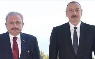 Azerbaycan Cumhurbaşkanı Aliyev İle TBMM Başkanı Şentop Görüşme Gerçekleştirdi