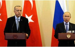 Cumhurbaşkanı Erdoğan Rusya Devlet Başkanı Putin İle Görüştü