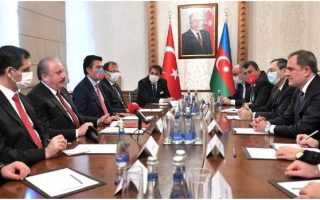 TBMM Başkanı Şentop ve Parlamento Heyeti Azerbaycan Dışişleri Bakanı İle Görüştü