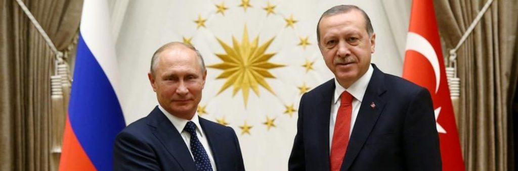 Cumhurbaşkanı Erdoğan Rusya Devlet Başkanı Putin İle Görüştü