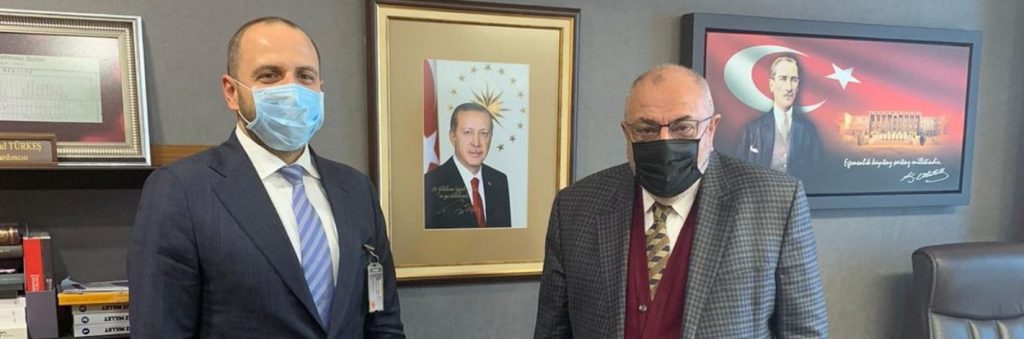 Tuğrul Türkeş, Ukrayna Milletvekili Rüstem Umerov İle Görüştü