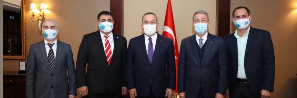 Çavuşoğlu ve Akar Ahıska Türklerinin Temsilcileriyle Bir Araya Geldi
