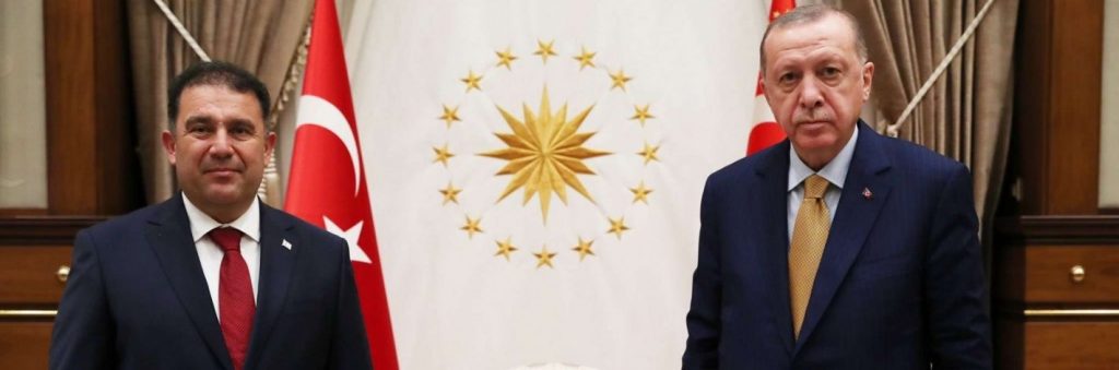 Cumhurbaşkanı Erdoğan KKTC Başbakanı Saner İle Görüştü