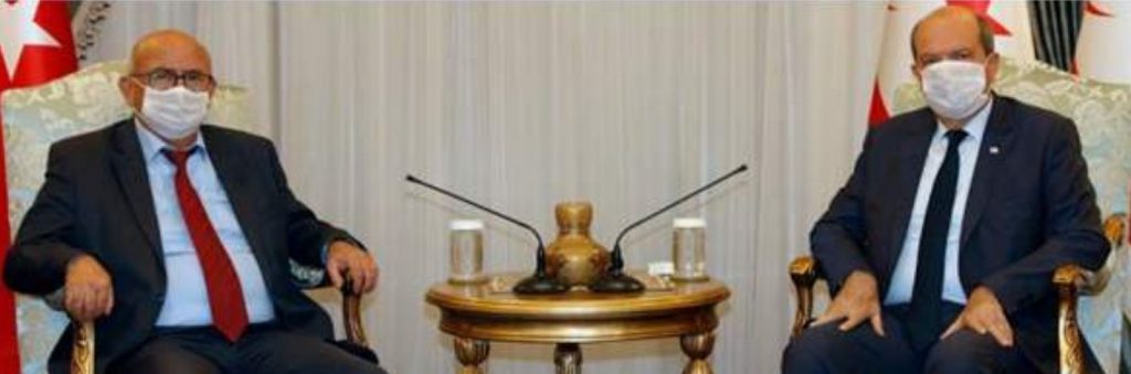 KKTC Cumhurbaşkanı Tatar, Parti Temsilcileriyle Bir Araya Geldi