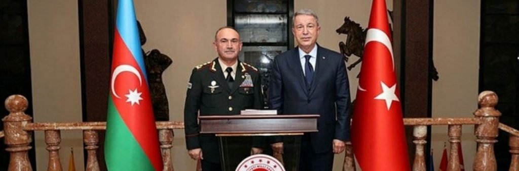 Milli Savunma Bakanı Akar, Azerbaycan Savunma Bakan Yardımcısını Kabul Etti