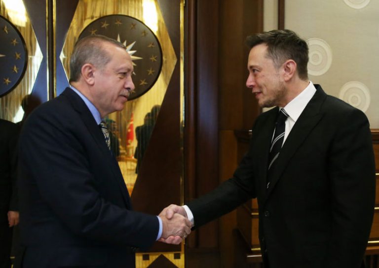 Cumhurbaşkanı Erdoğan Elon Musk ile görüştü