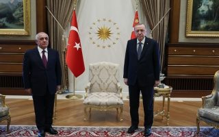 Cumhurbaşkanı Erdoğan, Azerbaycan Başbakanı Asadov’u Kabul Etti