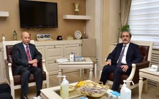 Moğolistan’ın Ankara Büyükelçisi Radvan Yargıtay Cumhuriyet Başsavcısı Şahin’i ziyaret etti
