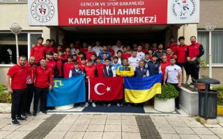 Kırımlı Güreşçiler Türkiye Milli Güreş Takımı İle Ortak Antreman Kampına Katıldı