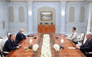 Özbekistan Cumhurbaşkanı Mirziyoyev, BM 75. Genel Kurul Başkanı Bozkır’ı Kabul Etti