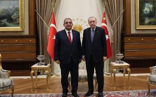 Cumhurbaşkanı Erdoğan, KKTC Başbakanı Sucuoğlu’nu Kabul Etti