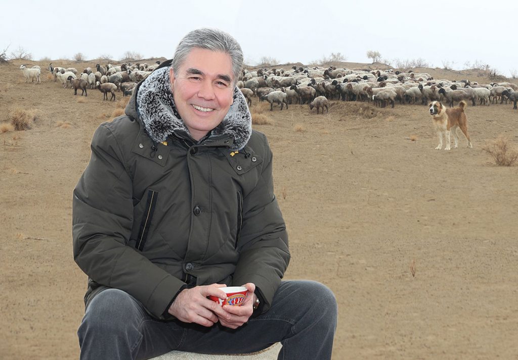 Gurbanguli Berdimuhammedov’un Merv Kentine Çalışma Gezisi