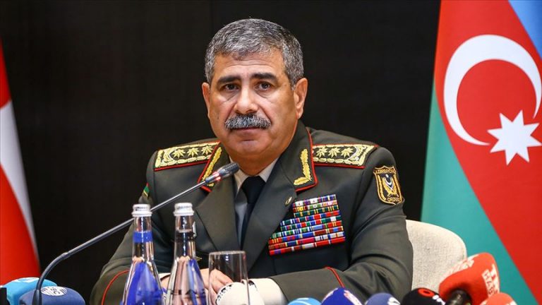 Azerbaycan Savunma Bakanı Hasanov, İranlı Mevkidaşıyla Görüştü