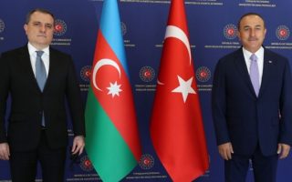 Dışişleri Bakanı Çavuşoğlu, Azerbaycanlı Mevkidaşı Bayramov ile Görüştü