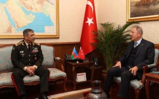 Milli Savunma Bakanı Akar, Azerbaycanlı Mevkidaşı Hasanov İle Görüştü