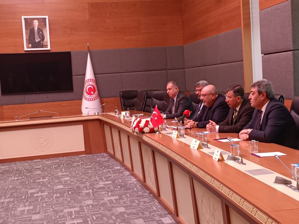 Türkiye Ukrayna Dostluk Grubu Başkanı Türkeş, Ukrayna Büyükelçisi Bodnar İle Görüştü