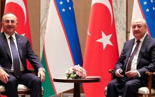 Dışişleri Bakanı Çavuşoğlu, Özbekistanlı Mevkidaşı Kamilov İle Görüştü