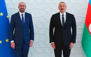 AB Konseyi Başkanı Michel, Azerbaycan Cumhurbaşkanı Aliyev İle Görüştü