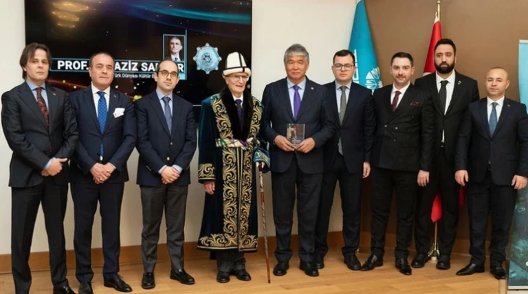 Aziz Sancar Türk Dünyası Kültür Elçisi seçildi