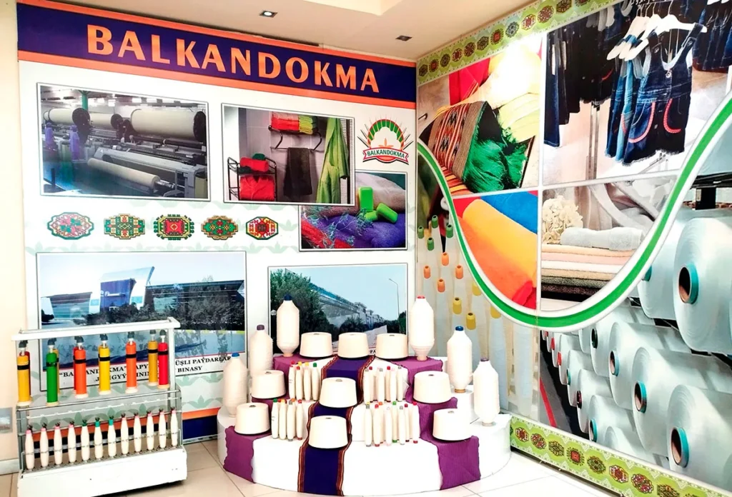 Türkmenistan’ın Batısındaki Bir Tekstil Fabrikası 3.500 Ton İplik Üretti